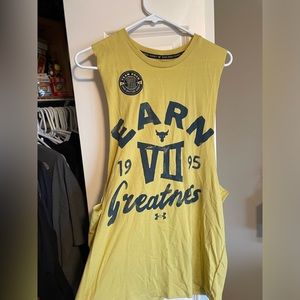 Project Rock BSR mens workout tank, like new condition, never worn